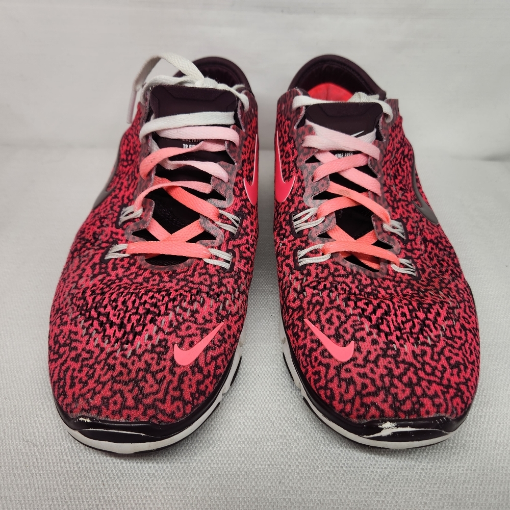Nike Womens Free TR Fit 4 629832-604 Pink Lace Up Running Sneaker Shoes Size 6.5 - Picture 4 of 8